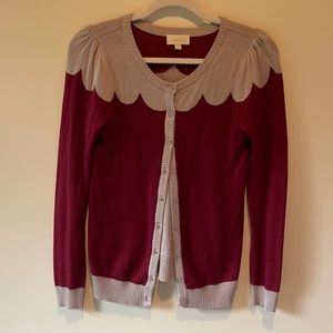 Unique mod cloth cider cardigan size small